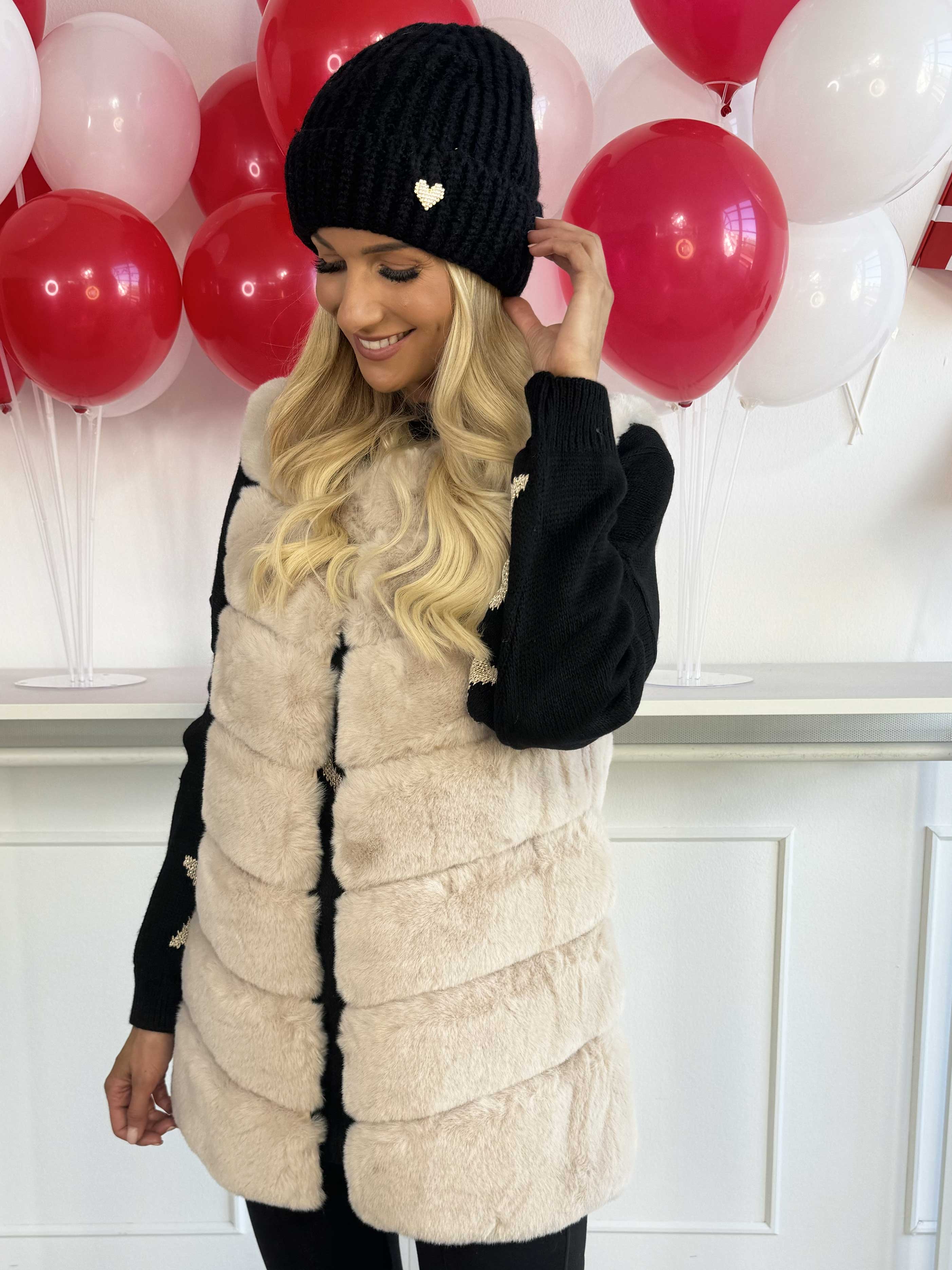 Chiara - Blød faux fur vest